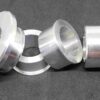 CBR600F3 1995 - 1998 CAPTIVE WHEEL SPACERS SILVER