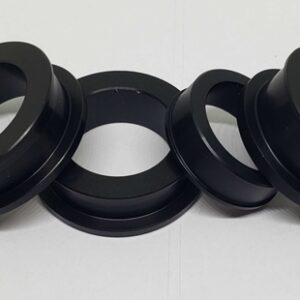 CBR600RR 05 06 CAPTIVE WHEEL SPACERS BLACK