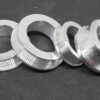 CBR600RR 05 06 CAPTIVE WHEEL SPACERS SILVER