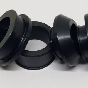 YAMAHA YZF R1 2002 2003 SUPERBIKE CAPTIVE WHEEL SPACERS BLACK