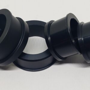 YZF R1 1999 - 2001 Captive wheel spacers. Anodised Black