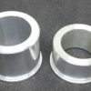 CBR600F3 1995 - 1998 Captive wheel spacers Natural Alloy Silver