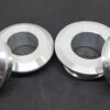 Yamaha YZF R6 BN6 2017 - Supersport captive wheel spacers full set spacers. Natural Alloy Silver 90387-25032-00, 13S-25376-00-00, 90387-28016-00