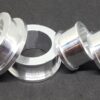 YAMAHA FZ1 2006 - 2012 CAPTIVE WHEEL SPACERS SILVER