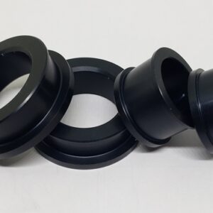 YAMAHA FZ6 2004 - 2010 CAPTIVE WHEEL SPACERS BLACK