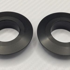 ZX6R 2005 2006 Supersport front wheel spacers Black